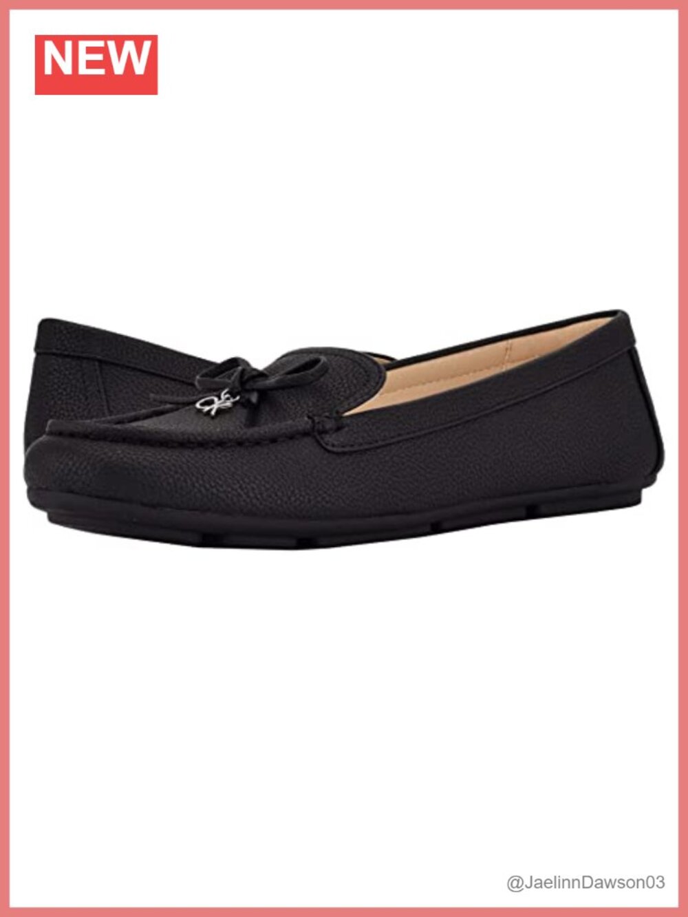 Calvin Klein Linca Loafers Round Toe Slip-On Work Casual Shoes